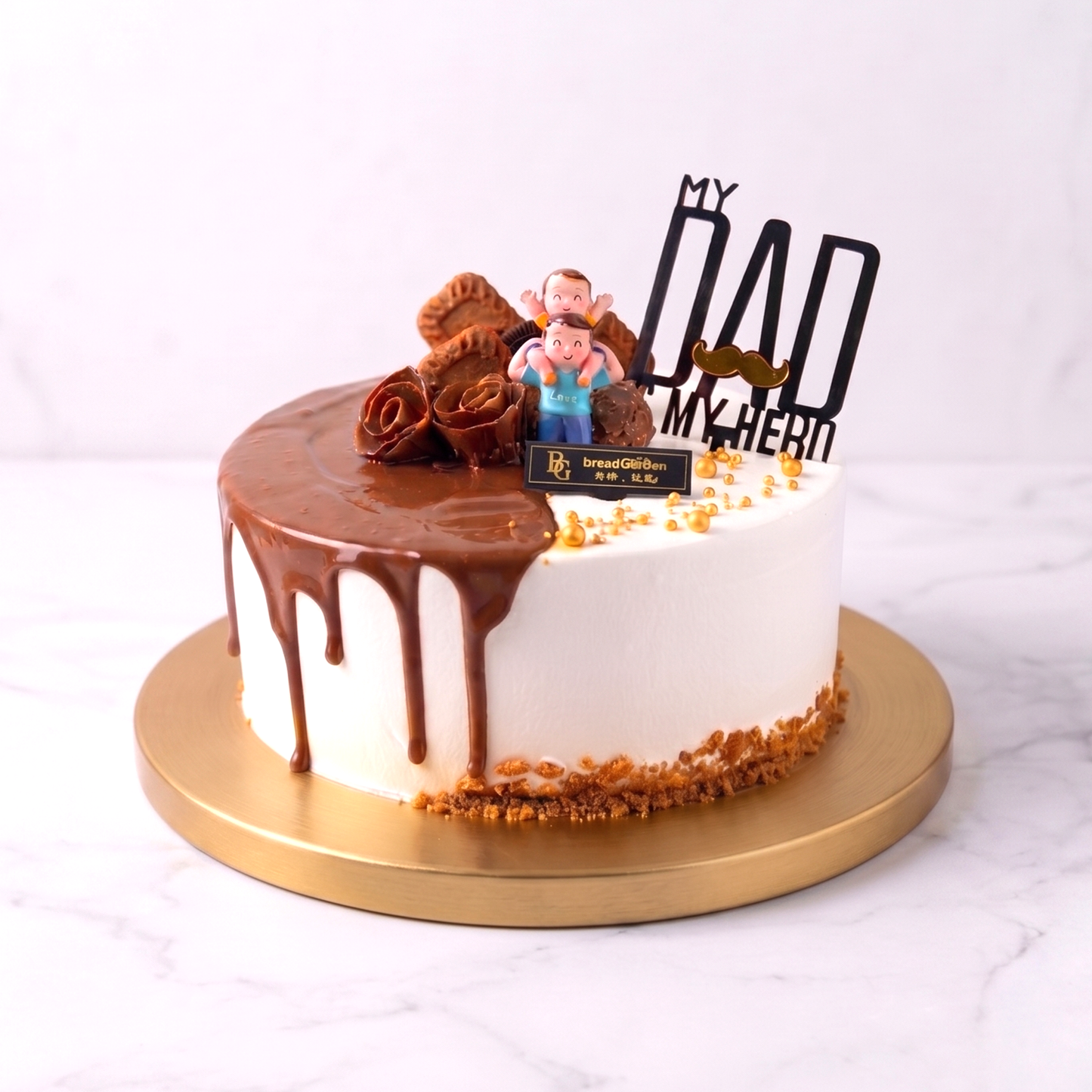 Dad's Greatest Joy Drip Cake