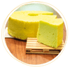 Fluffy Chiffon Cakes – Pandan